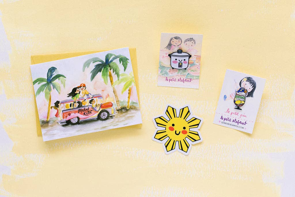 Le Petit Elefant - Rice Cooker Enamel Pin