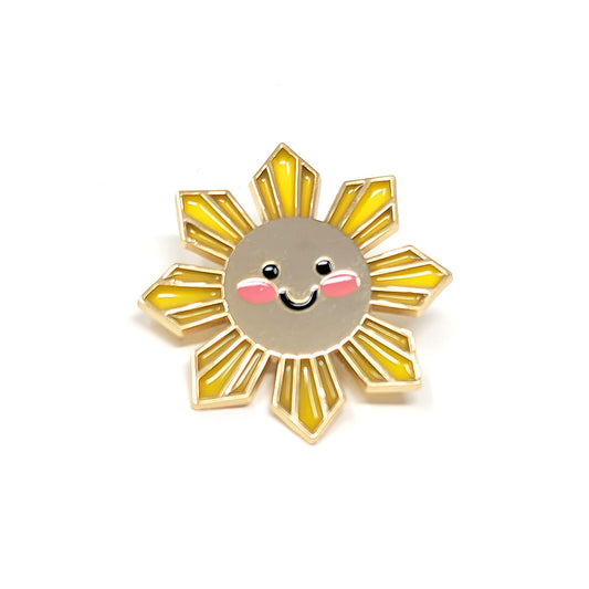 Philippine Sun Translucent Enamel Pin