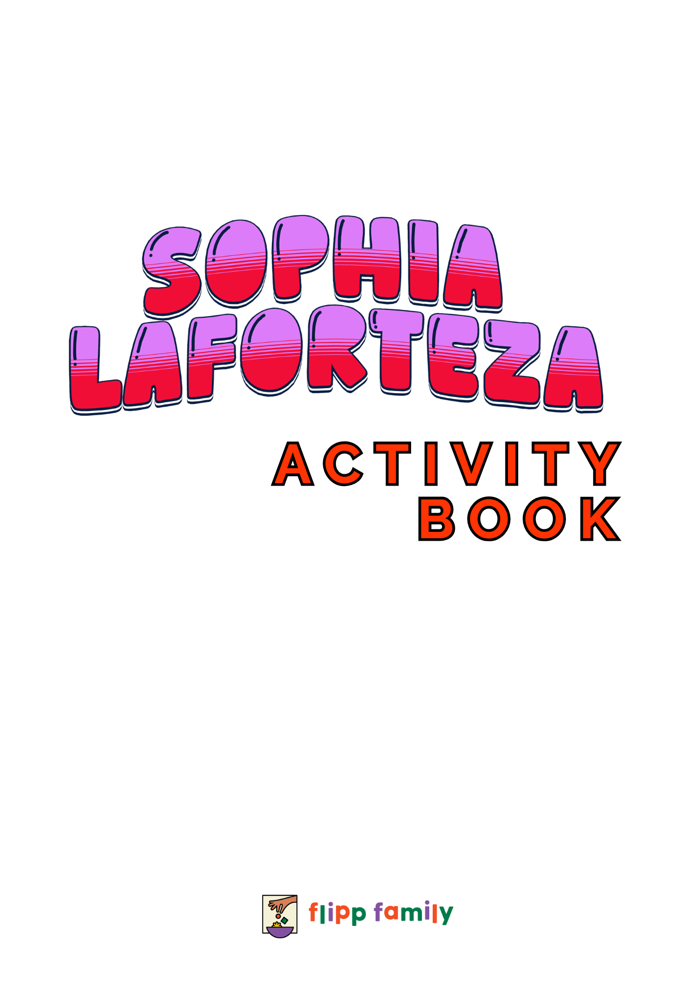 Sophia Laforteza (Katseye) Activity Book (Downloadable)