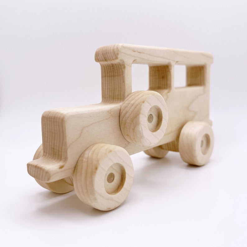 Wood Jeepney Toy