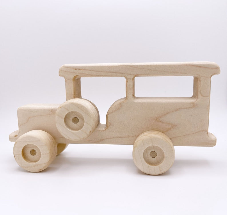 Wood Jeepney Toy