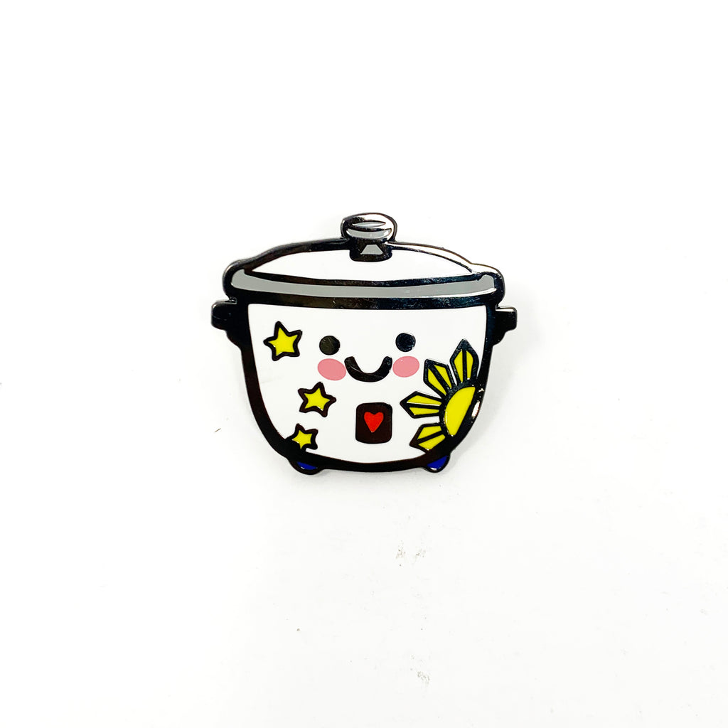 Le Petit Elefant Philippine Rice Cooker Enamel Pin