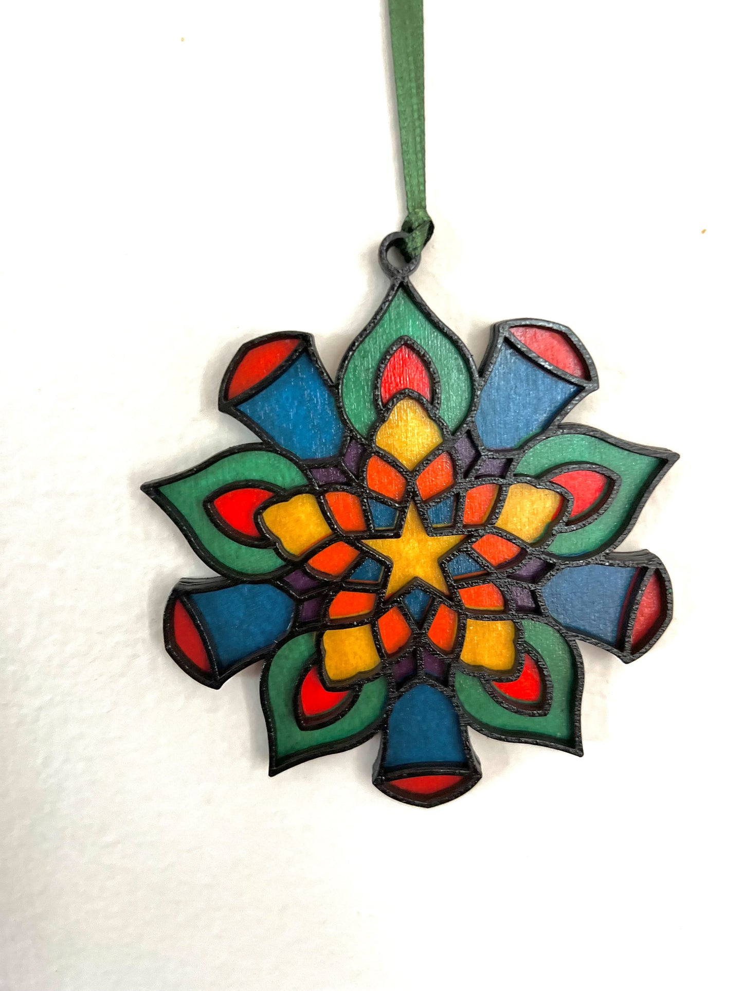 Filipino Wooden Parol Ornament