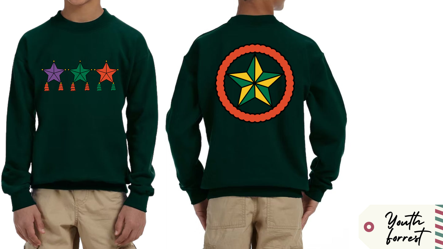 Forest Green Parol Sweater (Youth)
