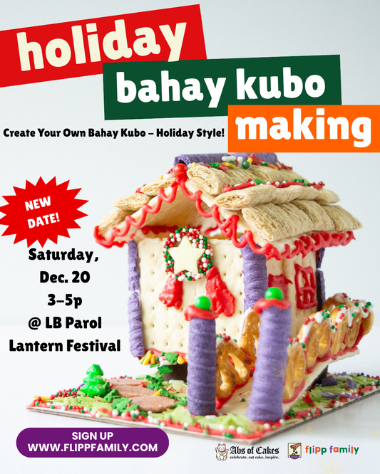 Holiday Bahay Kubo Making