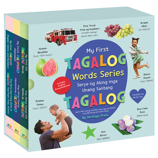 My First Tagalog Words Book Series