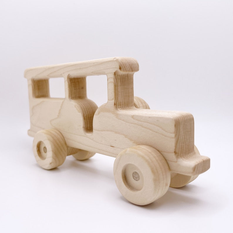 Wood Jeepney Toy