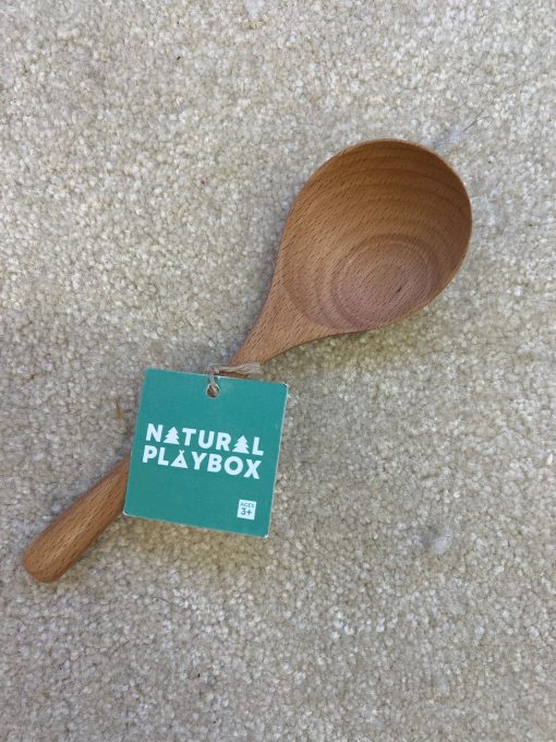 Natural Playbox Wooden Spoon