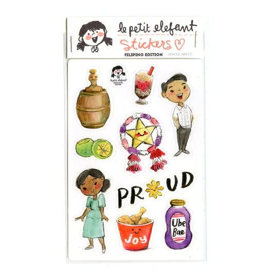 Proud Filipino Sticker Sheet